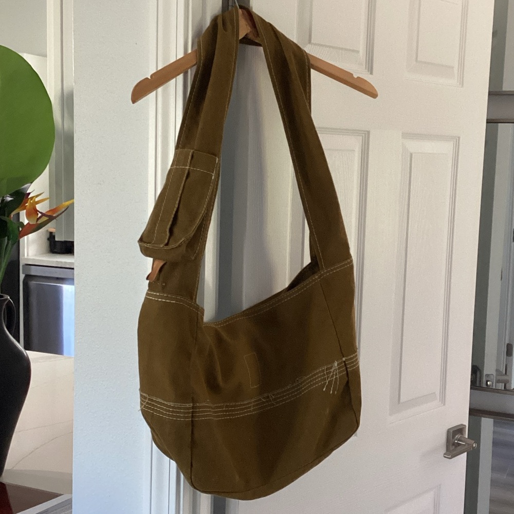 Free People We the Free Olive Crossbody Bag